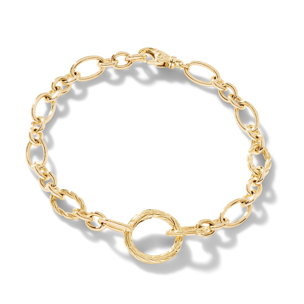 John Hardy Classic Chain Connector Bracelet 18K Yellow Gold - Large thJV6ybB John Hardy Classic Chain Connector Bracelet 18K Yellow Gold - Large thJV6ybB